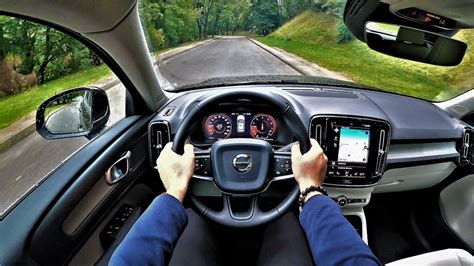 Volvo Xc40 Inscription 190hp Pov Test Drive Gopro Driving Youtube