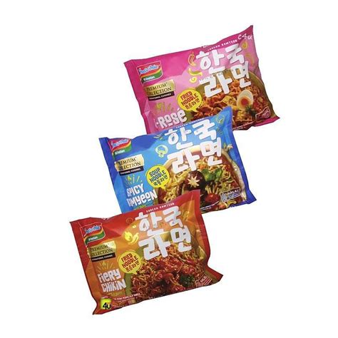 Promo Indomie Premium Collection Korean Ramyeon Fiery Chikin Diskon