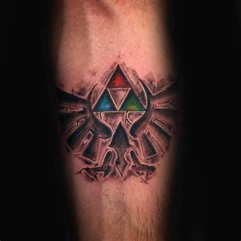 90 Zelda Tattoos For Men Cool Gamer Ink Design Ideas