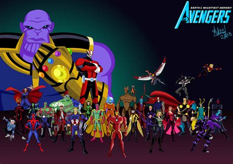 The Avengers Earths Mightiest Heroes Wallpapers Wallpaper Cave