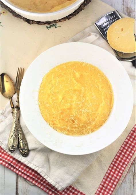 Easy Oven Baked Creamy Polenta Mangia Bedda Recipe In 2020 Easy