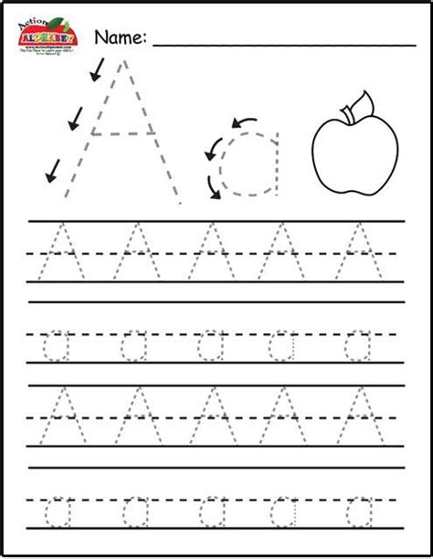 Free Printable Alphabet Tracing Sheets For Preschoolers 1 Preschool