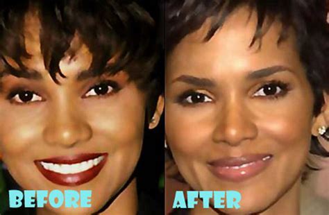 Halle Berry Plastic Surgery Before And After Lovely Surgery