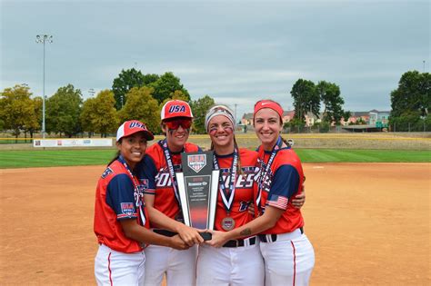 Us Armed Forces Womens Softball Team Capture Second Straight Silver