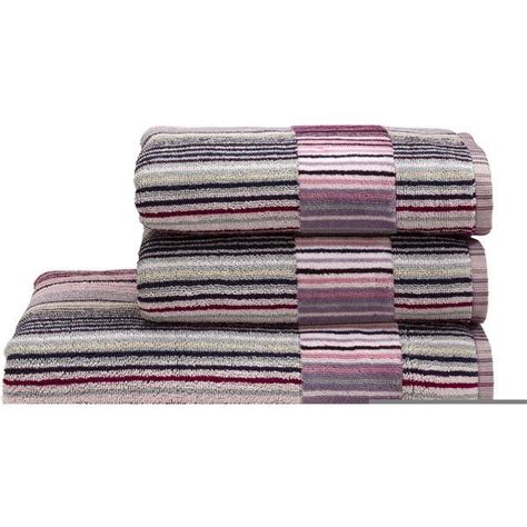 Christy Supreme Capsule Stripe Towel Berry Bath Striped Bath