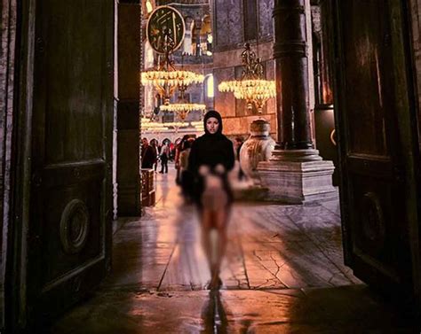 Playboy Model Shares Photos Exposing Private Parts Inside Mosque In