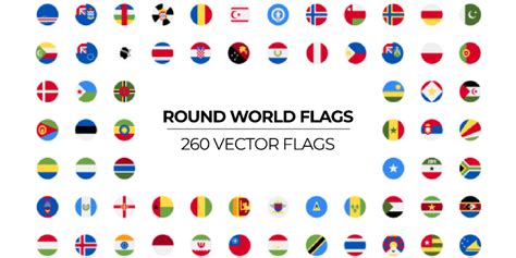Round World Flags Figma
