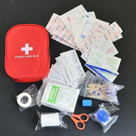 Safe Camping Hiking Car First Aid Kit Medical Emergency Kit T For