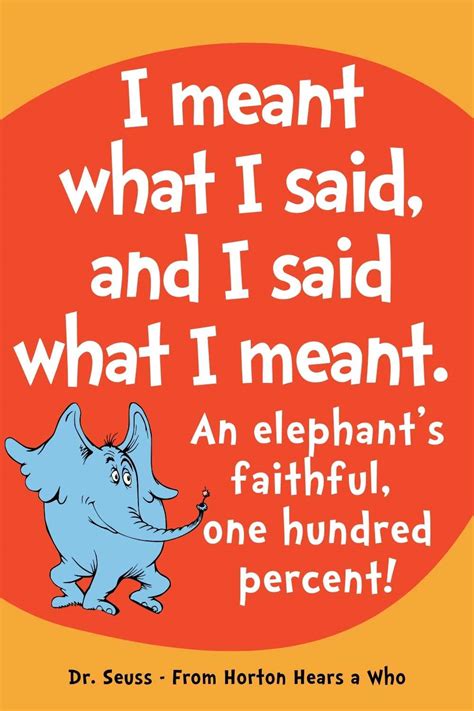 Elephant Quotes Dr Seuss