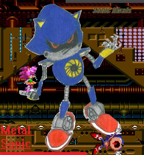 Sonic Rivals Metal Sonic By Guardian Of Legends On Deviantart