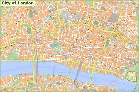 City Of London Map