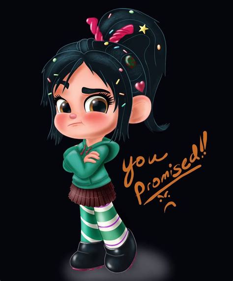 Vanellope You Promised By Artistsncoffeeshops On Deviantart Cute