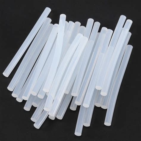 30pcs Mini Hot Melt Glue Sticks General Purpose Transparent Adhesive Stick