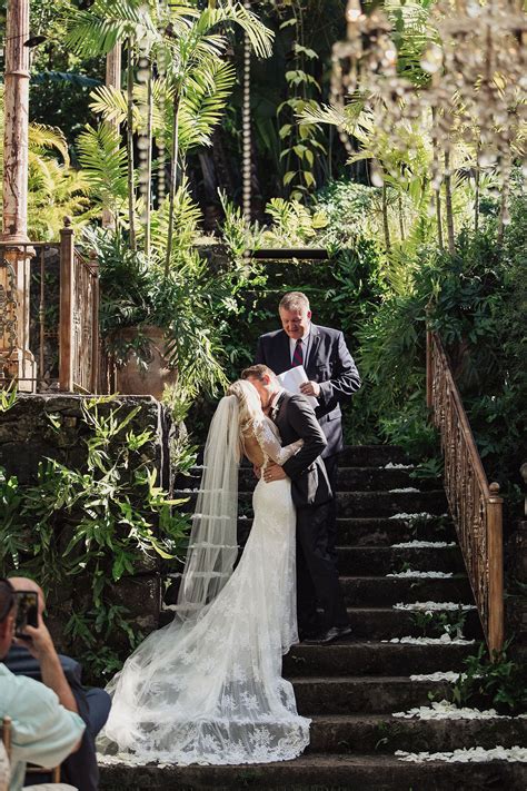 Haiku Mill Wedding | Maui | Garrett and Kylie | Haiku mill wedding, Hawaii wedding dress, Hawaii ...