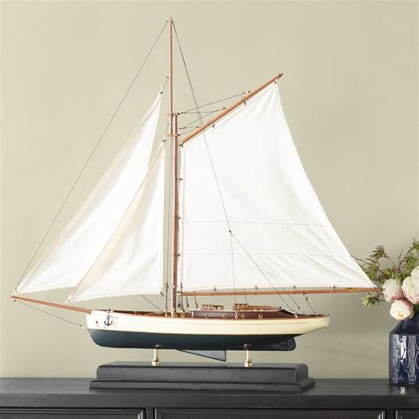 Beem Large 1930s Classic Model Yacht And Reviews Birch Lane