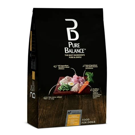 Pure Balance Chicken And Brown Rice Recipe Dry Dog Food 5 Lb Walmart