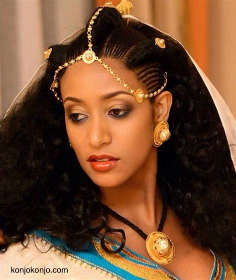 Traditional Eritrean Ethiopain Hairstyle Ethiopian