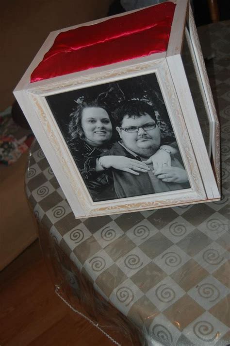 Card Box We Made Out Of Photo Frames Follow This Link For Complete