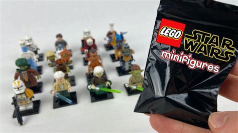 Lego Star Wars Minifiguren Serie 1 Opening Moc Review Youtube