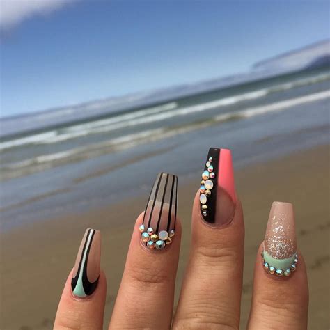 Coffin Nails | Nail styles | Nail art | MUA.AshleyRenea ... Collection by cynthia acres • last updated 8 weeks ago.