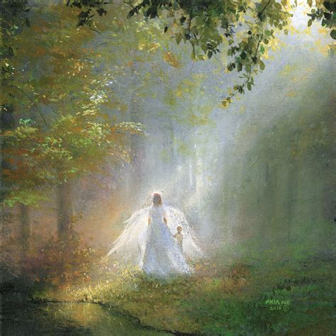 Guidance Akiane Kramarik Paintings Heaven Painting Angel Painting