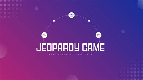 Free Jeopardy Game Theme Slides Template Slidekit