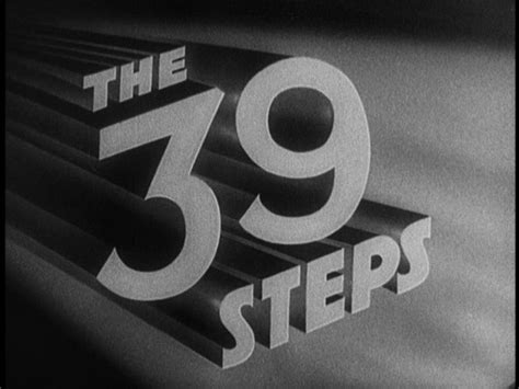 Richard hanney (jones) has just returned from a stint in africa, and he's already bored with life back home. Monster Mania: Have You Ever Heard Of The 39 Steps?