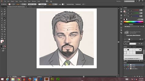 How To Create Digital Art And Marker Style Portrait With Adobe