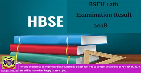Bseh Hbse 12th Examination Result 2018 Bright Educational Services Tm