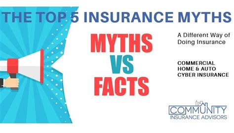 Top Insurance Myths Community Insurance Advisors