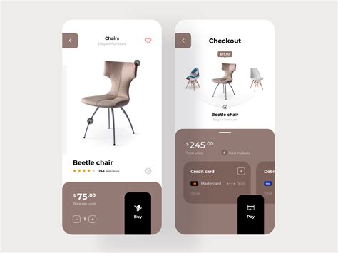 Ecommerce Furniture App Concept By Angel Villanueva On Dribbble