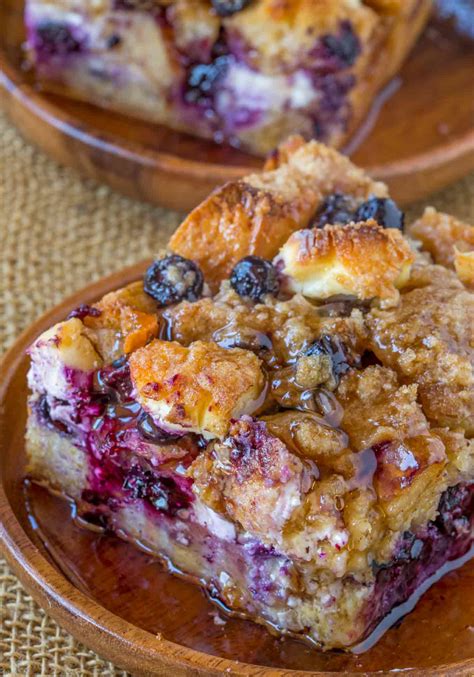 Maybe you would like to learn more about one of these? Blueberry Cream Cheese French Toast Bake - Dinner, then ...