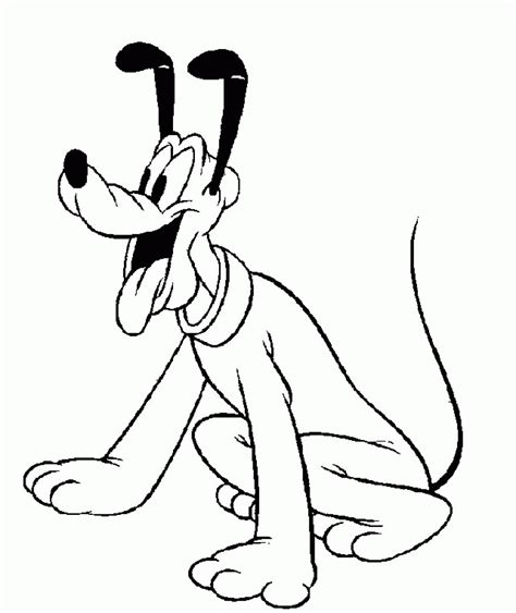 Free Printable Pluto Coloring Pages For Kids