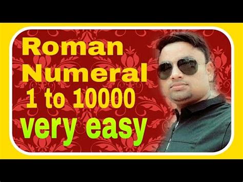 Check spelling or type a new query. #Roman Numerals 1 to 10,000 and above - YouTube