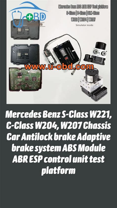 Mercedes Benz S Class W221 C Class W204 W207 Antilock Brake Abs Abr