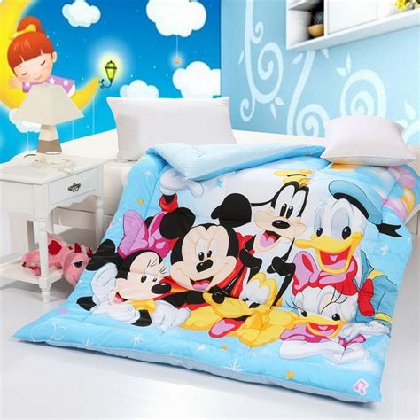 Mickey And Donald Freinds Blue Disney Comforters Childrens Beds