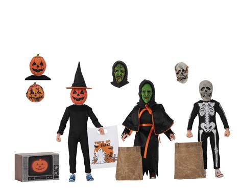 Neca Toys Halloween 3 Season Of The Witch 8 Scale Clothed Figure Set