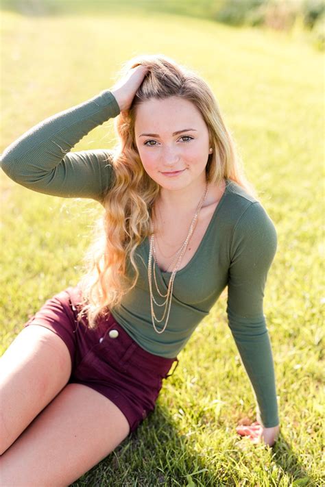 Country Styled High School Senior Pictures On A Farm And Little
