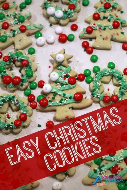Many christmas cookies are still heavily spiced. Easy Christmas Cookies