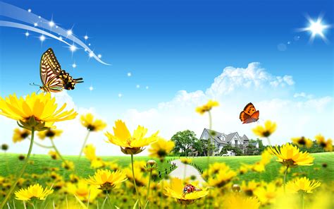 45 Beautiful Spring Scenery Wallpapers On Wallpapersafari