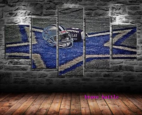 Dallas Cowboys Canvas Painting Living Room Home Decor Modern Mural Art