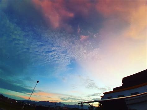 Langit Jingga Stock Photo Image Of Outdor Sunset Langit 221964770