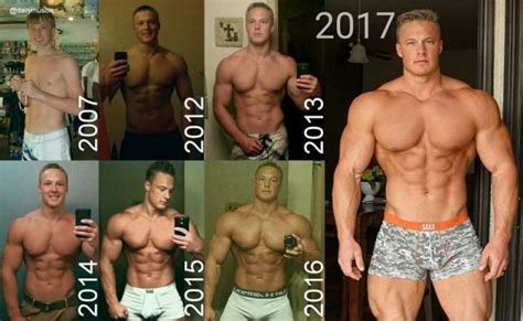 From A Skinny Teen To A Mountain Of Muscles This Transformation Is