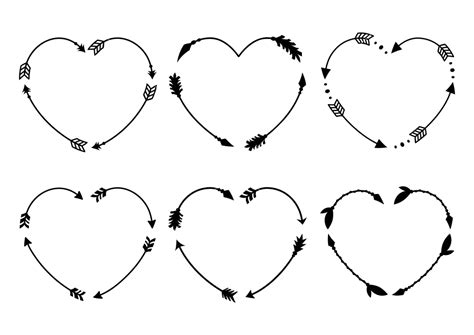 Download Heart Tribal Arrow PNG File PNG, SVG Clip art for Web - Download Clip Art, PNG Icon Arts