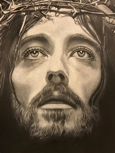 Jesus Of Nazareth Drawing By Ust Art Fine Art America
