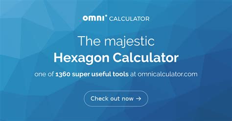 When it comes to learning shapes, it's really helpful to know how many sides each one has. Hexagon Calculator | 6 - Sided Polygon