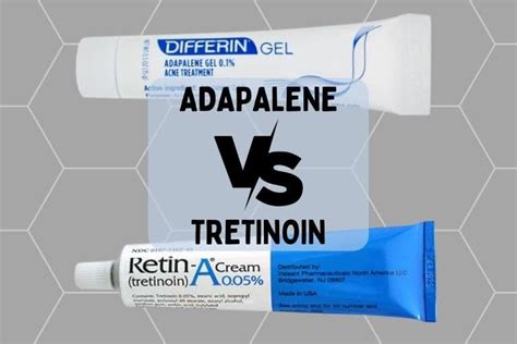Adapalene Differin Vs Tretinoin For Wrinkles Acne And Scars
