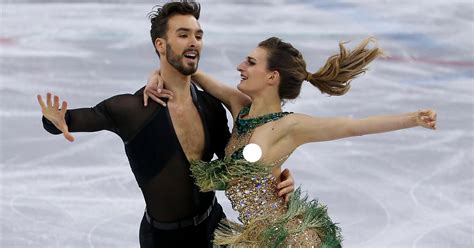 A French Figure Skater Had An Unfortunate Nip Slip During Her Olympic