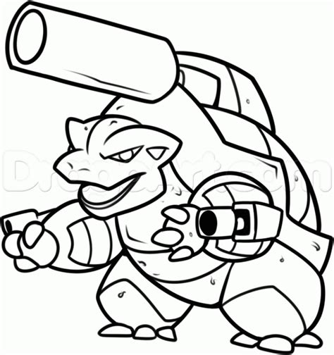 Blastoise, pokemon, squirtle, wartortle, water type. Pokemon Coloring Pages Blastoise at GetColorings.com ...