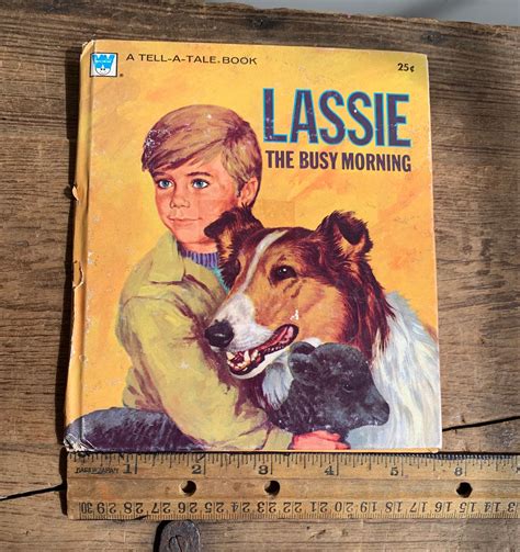 Vintage Lassie The Busy Morning Storybook Whitman Etsy